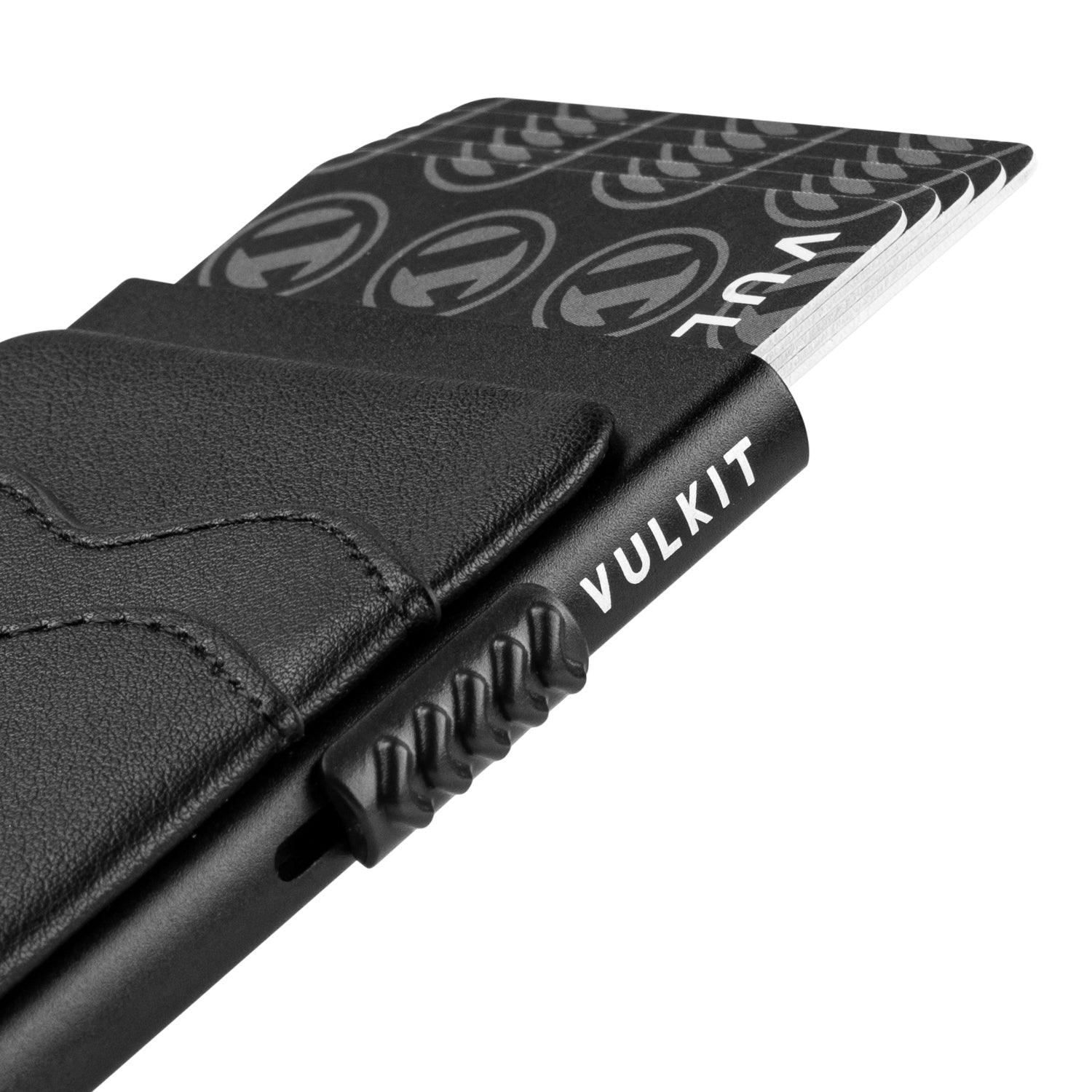 VC303 Minimalist Leather Card Holder with Extra Pocket for Cash & Coins - Slim RFID Blocking Wallet for Men & Women (Perfect for Travel, Everyday Use & Gift)
