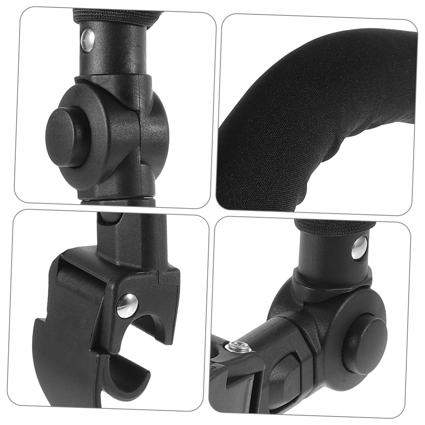 Alasum 4-Piece Stroller Accessories Set - Adjustable Stroller Handle Bumper for Toddlers | Universal Fit for Yo-Yo Strollers | Perfect for Daily Walks, Shopping & Travel with Baby