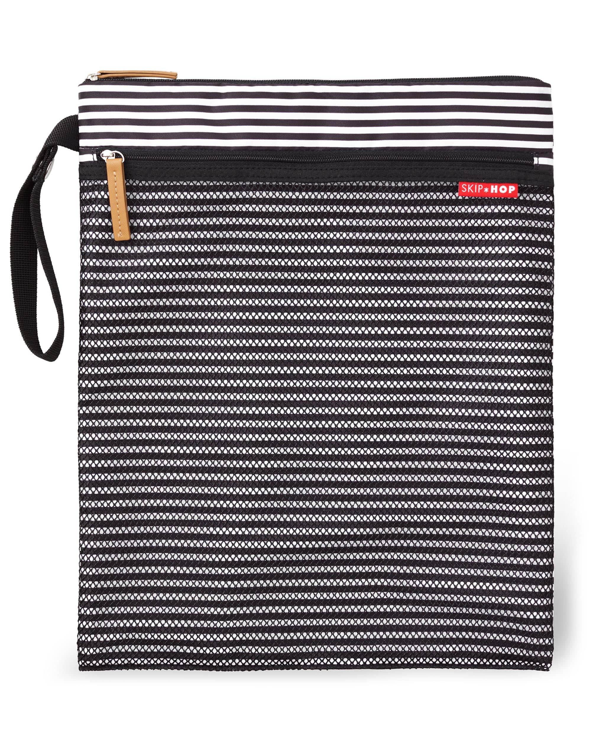 Skip Hop Grab & Go Wet/Dry Bag - Reusable Waterproof Storage Pouch for Diapers, Swimwear & Baby Essentials - Perfect for Travel, Pool & Daycare