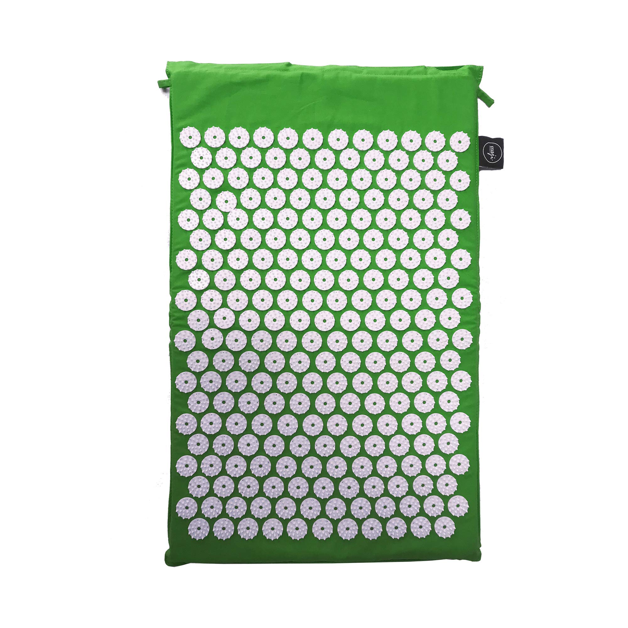 Maji Sports Acupressure Mat for Back Pain Relief - Natural Muscle Relaxation & Stress Relief - Yoga & Meditation Accessory for Home & Office Use