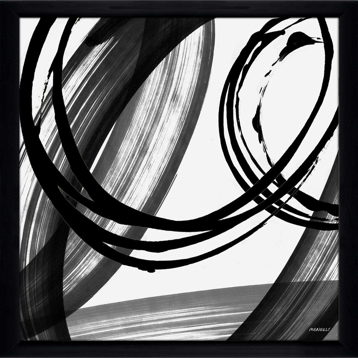 Black and White Pop Art Square Print on Acrylic - Modern Wall Decor for Living Room, Bedroom & Office