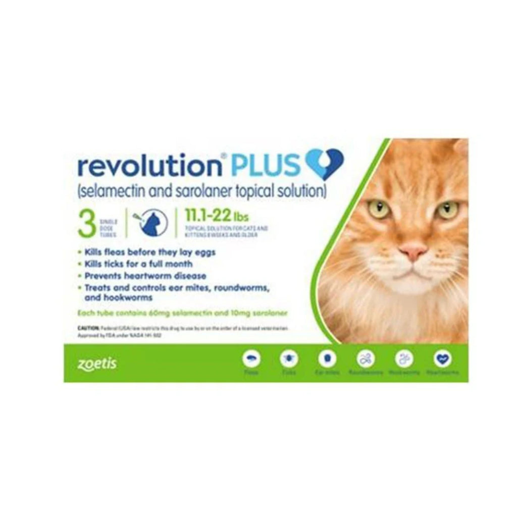 FDA Approved Revolution for Dogs & Cats - Flea & Worm Prevention Topical Treatment | Vet Recommended Spot-On Solution for Puppies, Kittens & Adult Pets | Home & Travel Protection