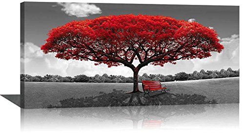 Red Tree Decor