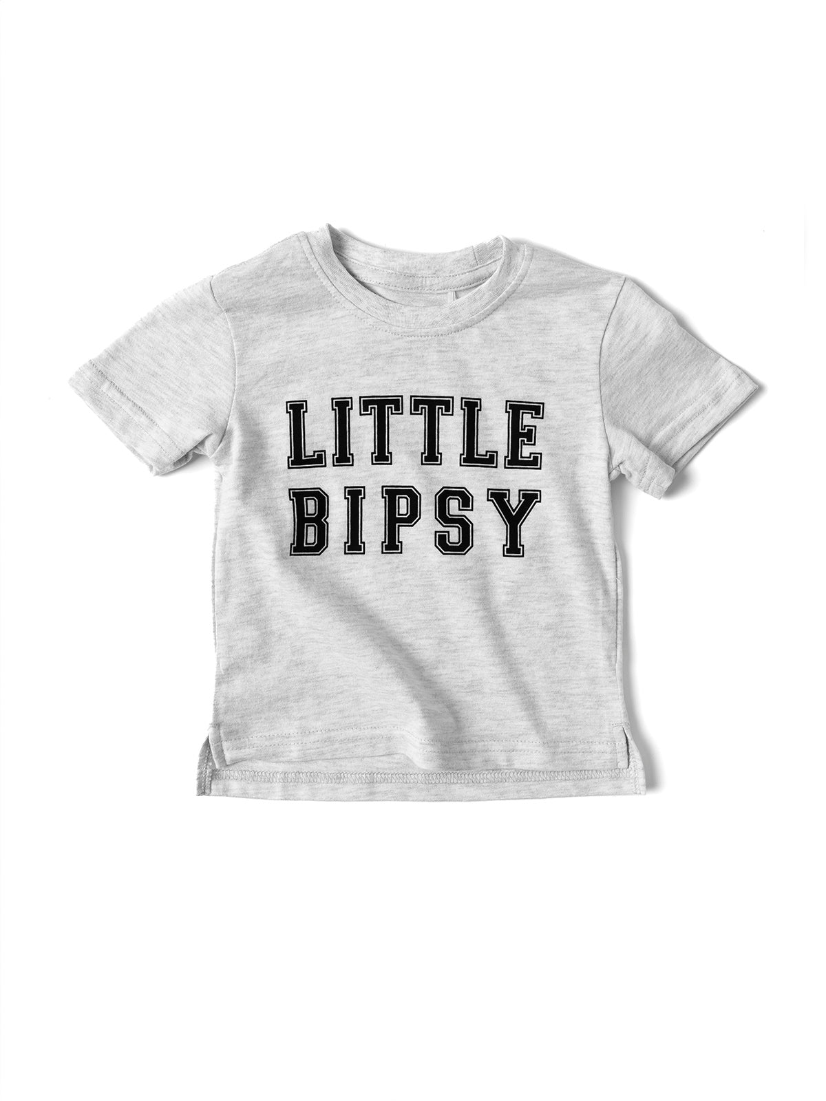 LB Collegiate T-Shirt for Men & Women - Soft Cotton Grey Tee - Casual Wear for College, Street Style & Everyday Outfits