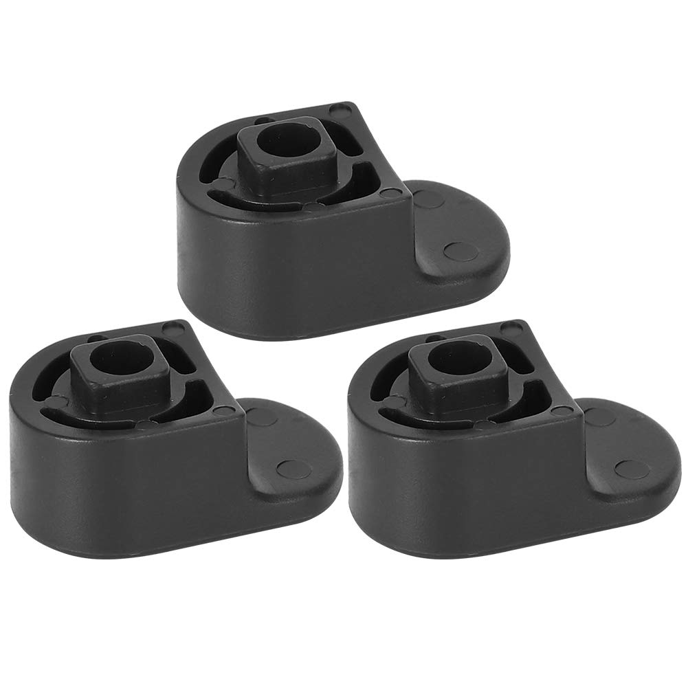 Jerys 3Pcs Universal Mud Guard Folding Hooks for Ninebot G30 & Electric Scooters - Durable Plastic Accessories for Rear Fender Protection - Perfect for Commuting, Skateboarding & Outdoor Riding