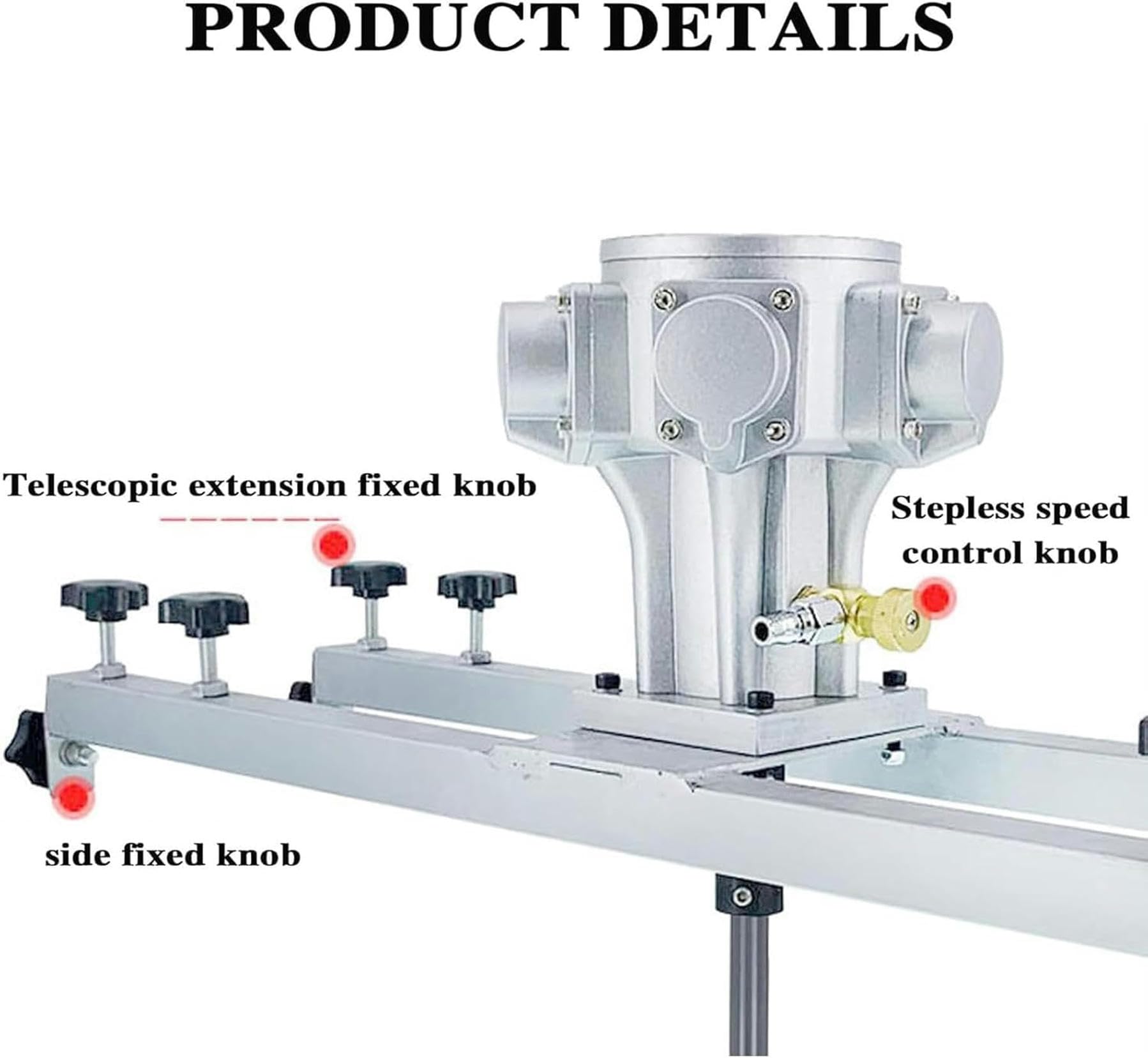 **Pneumatic Paint Mixer - Air-Powered Paint Agitator for 5-Gallon Pails, Industrial Paint Stirring Machine with Bracket - Perfect for Paint Shops, Auto Body Repair & DIY Projects**