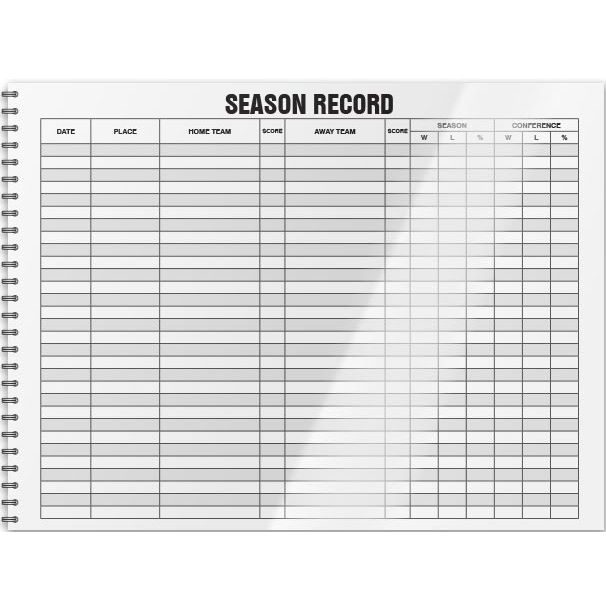 Basketball Scorebook - Official Game & Practice Score Sheets for Coaches, Players & Teams | Track Stats, Scores & Performance | Perfect for NBA, NCAA, High School & Youth Leagues
