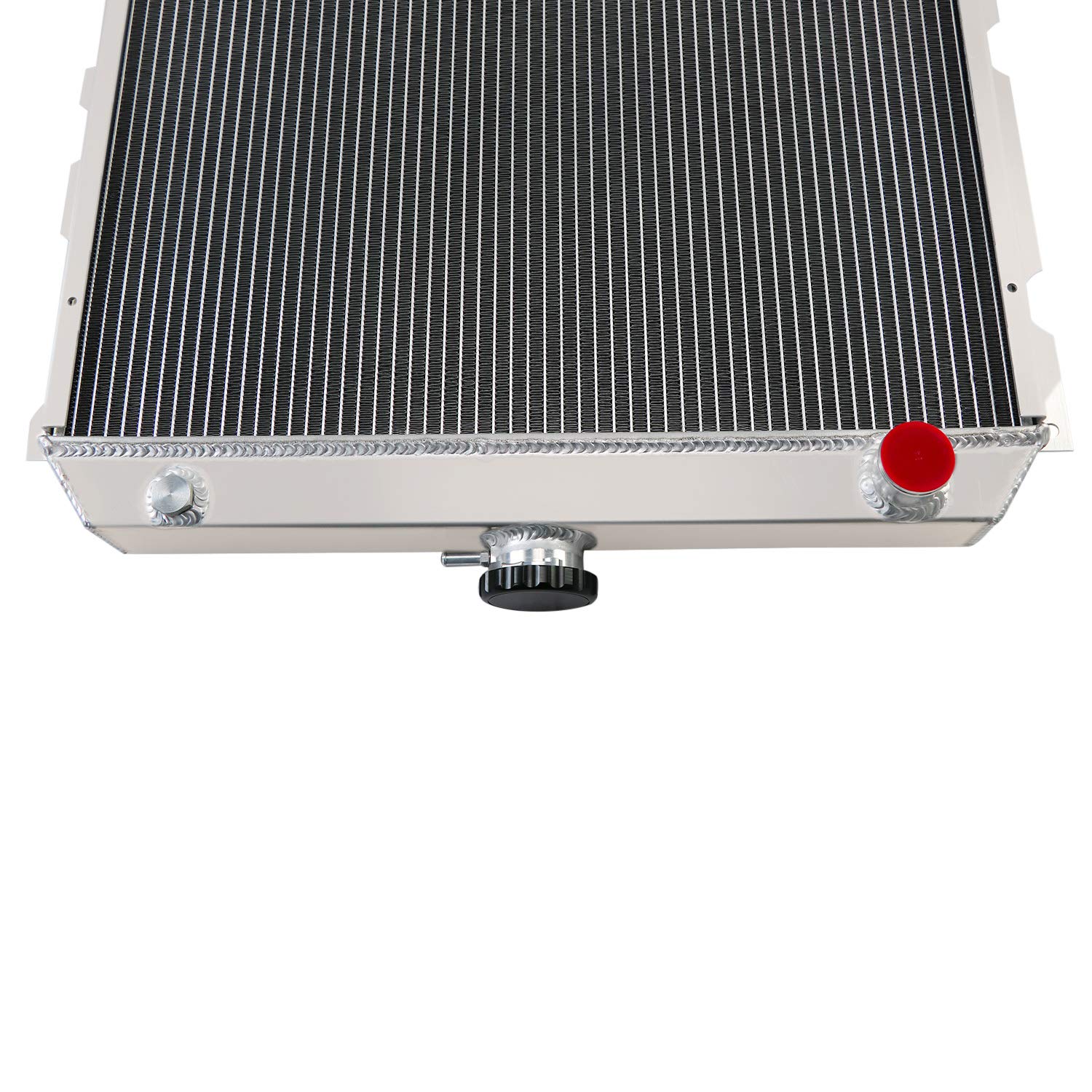 1970-1973 Dodge Charger Coronet Challenger 4-Row Aluminum Radiator - High Performance Cooling for Classic Mopar Muscle Cars - Perfect for Street Racing & Car Restoration Projects