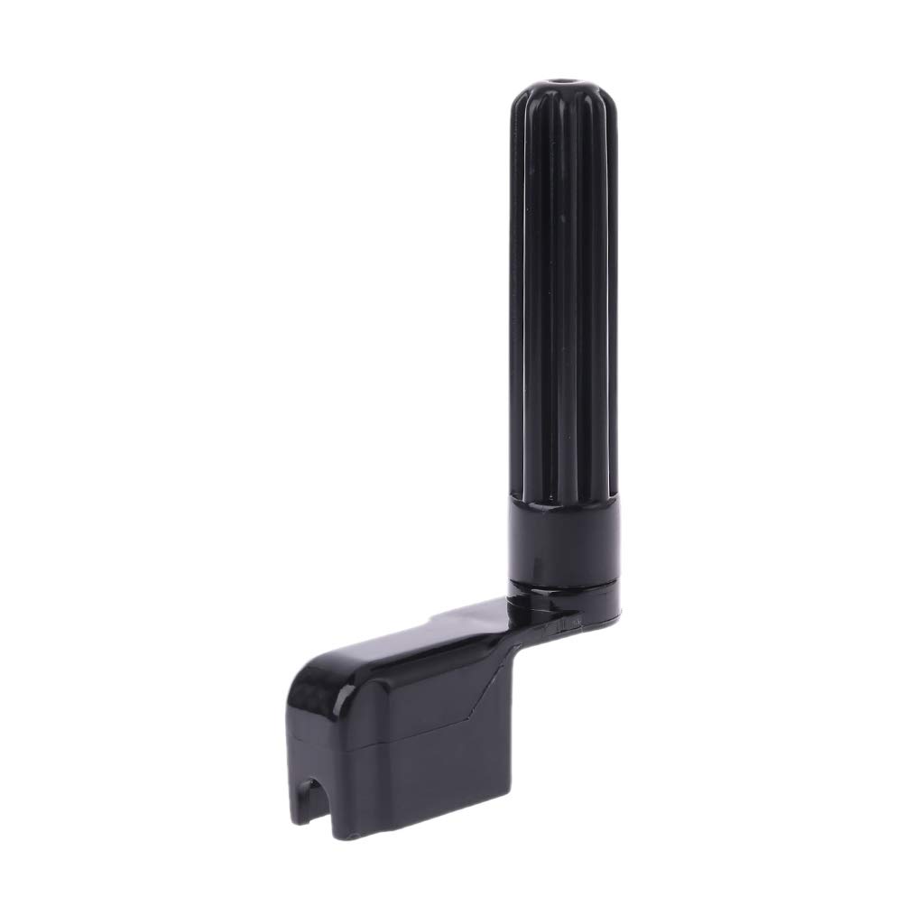 1pc Black Plastic Guitar String Peg Winder & Bridge Pin Puller Tool for Acoustic & Electric Guitars - Perfect for String Changes & Guitar Maintenance