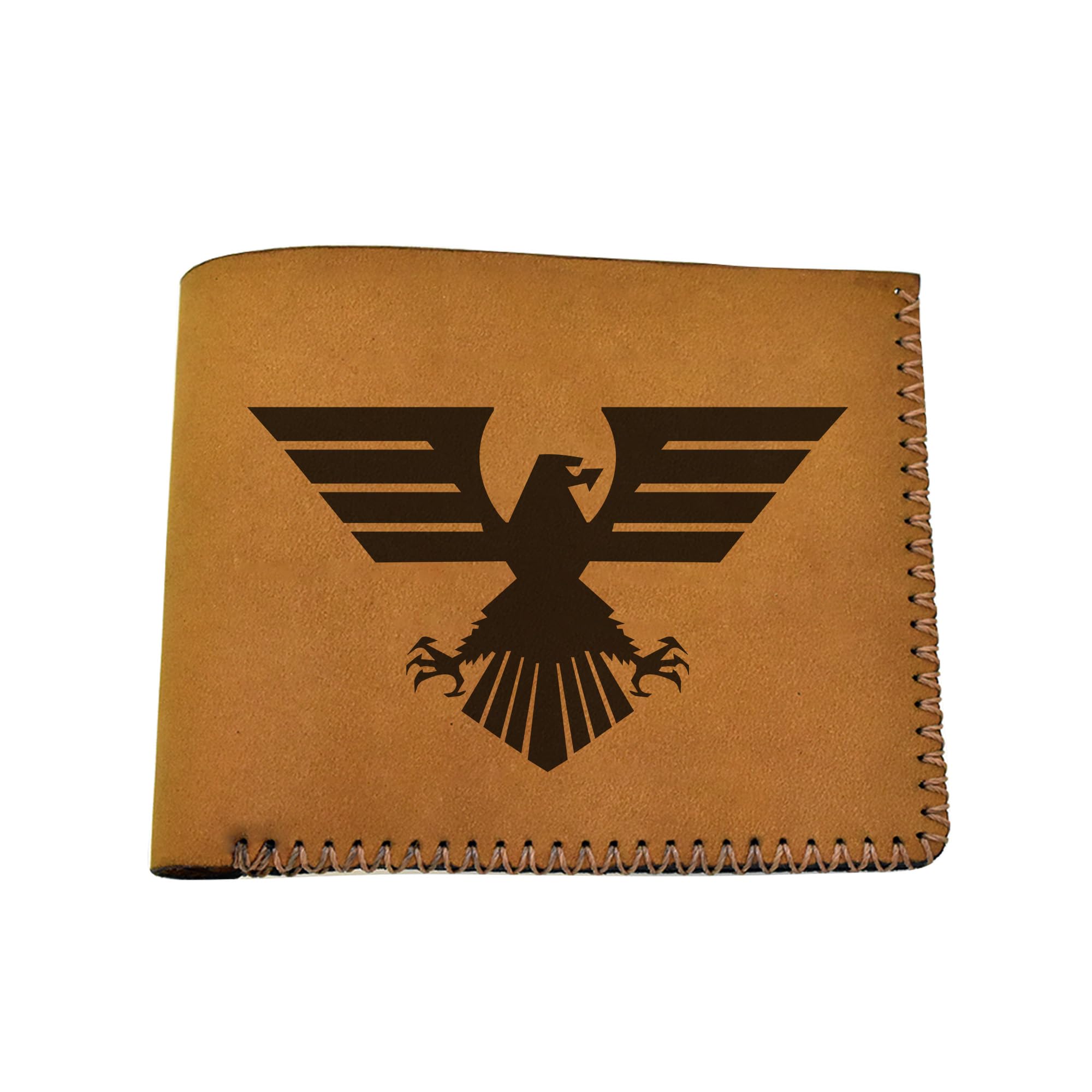 Handmade Genuine Pull-Up Leather Wallet for Men - Premium Natural Leather Bifold Wallet - Perfect for Everyday Use, Travel & Business