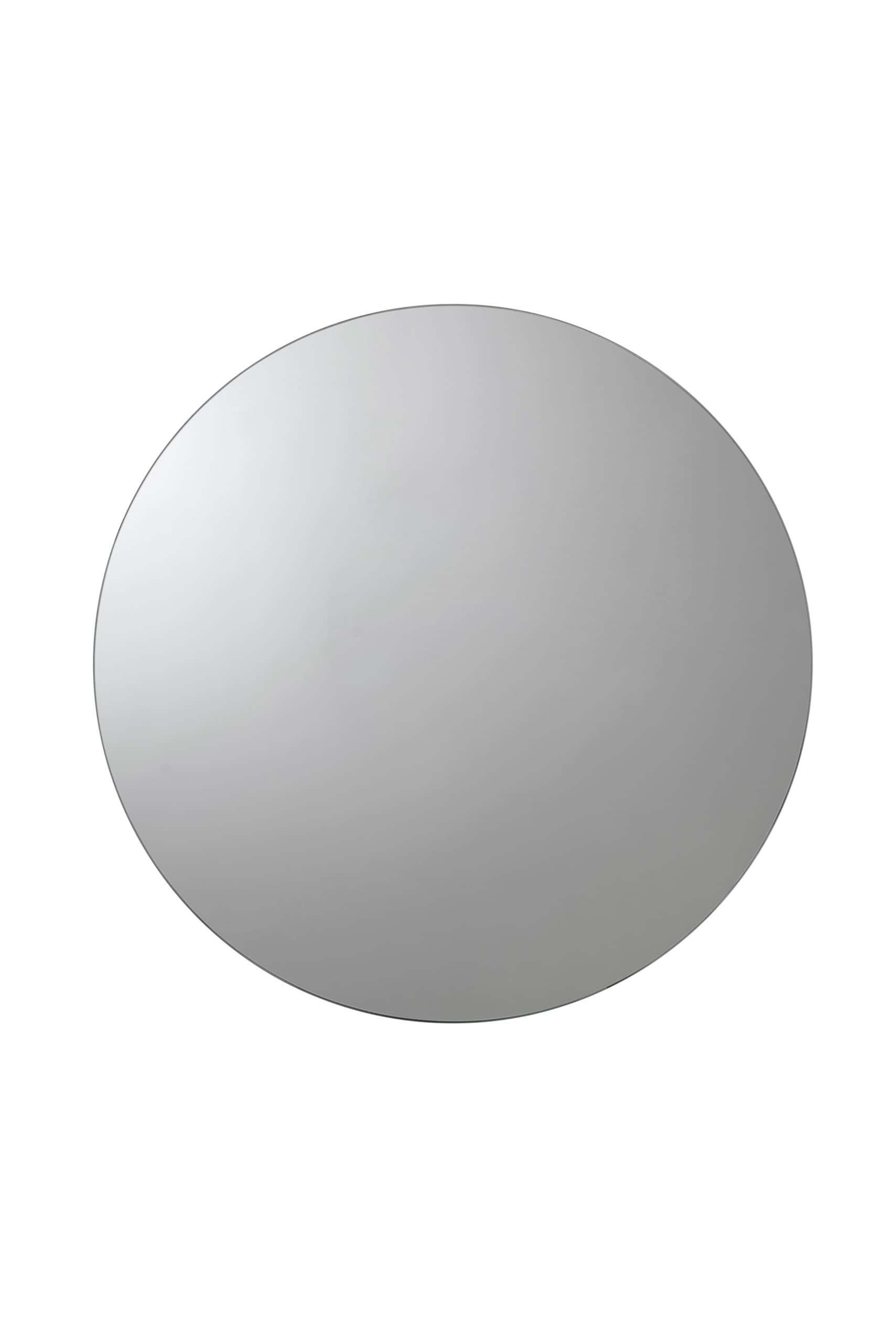Croydex Severn Stainless Steel Bathroom Mirror Cabinet - Wall Mounted, Space Saving Design for Small Bathrooms - Fully Assembled with Fixed Internal Shelf - 11 x 50 x 50cm - Perfect for Modern Bathrooms, Powder Rooms & Compact Spaces