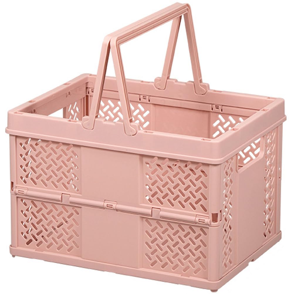Zerodeko Plastic Storage Basket - Easter Egg Holder, Picnic Basket, Bread Basket, Shopping Basket, Gardening Basket, Pantry Organizer, Moving Box, Planter Basket, Small Items Organizer - Perfect for Home, Outdoor & Party Use