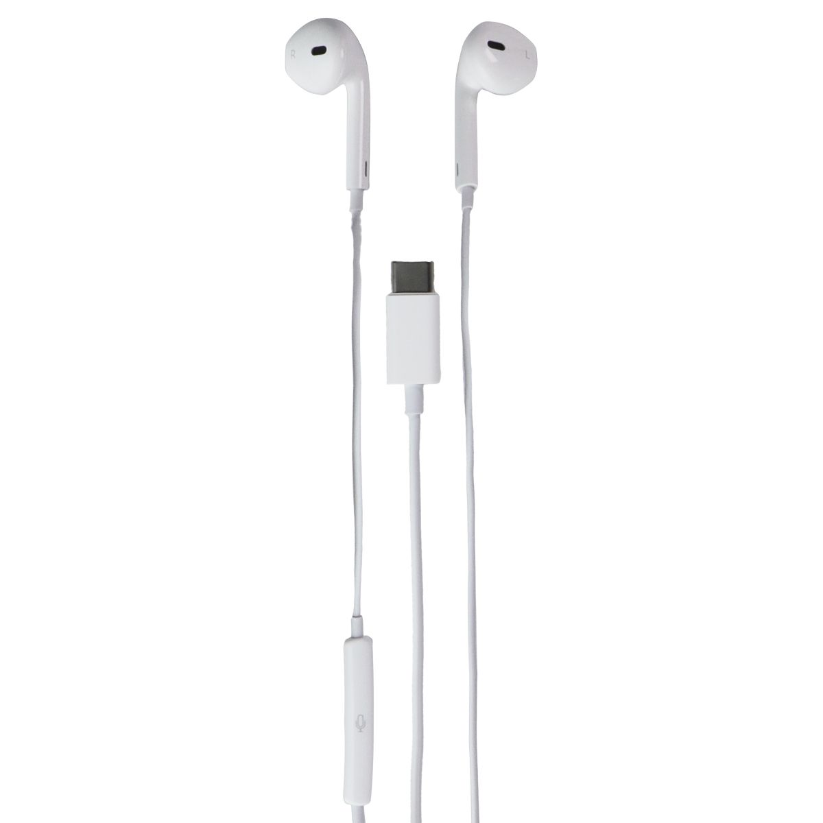 Original Apple Wired USB-C EarPods Headphones with Built-in Mic - White (Model A3046) - Perfect for iPhone, iPad, Mac & Travel