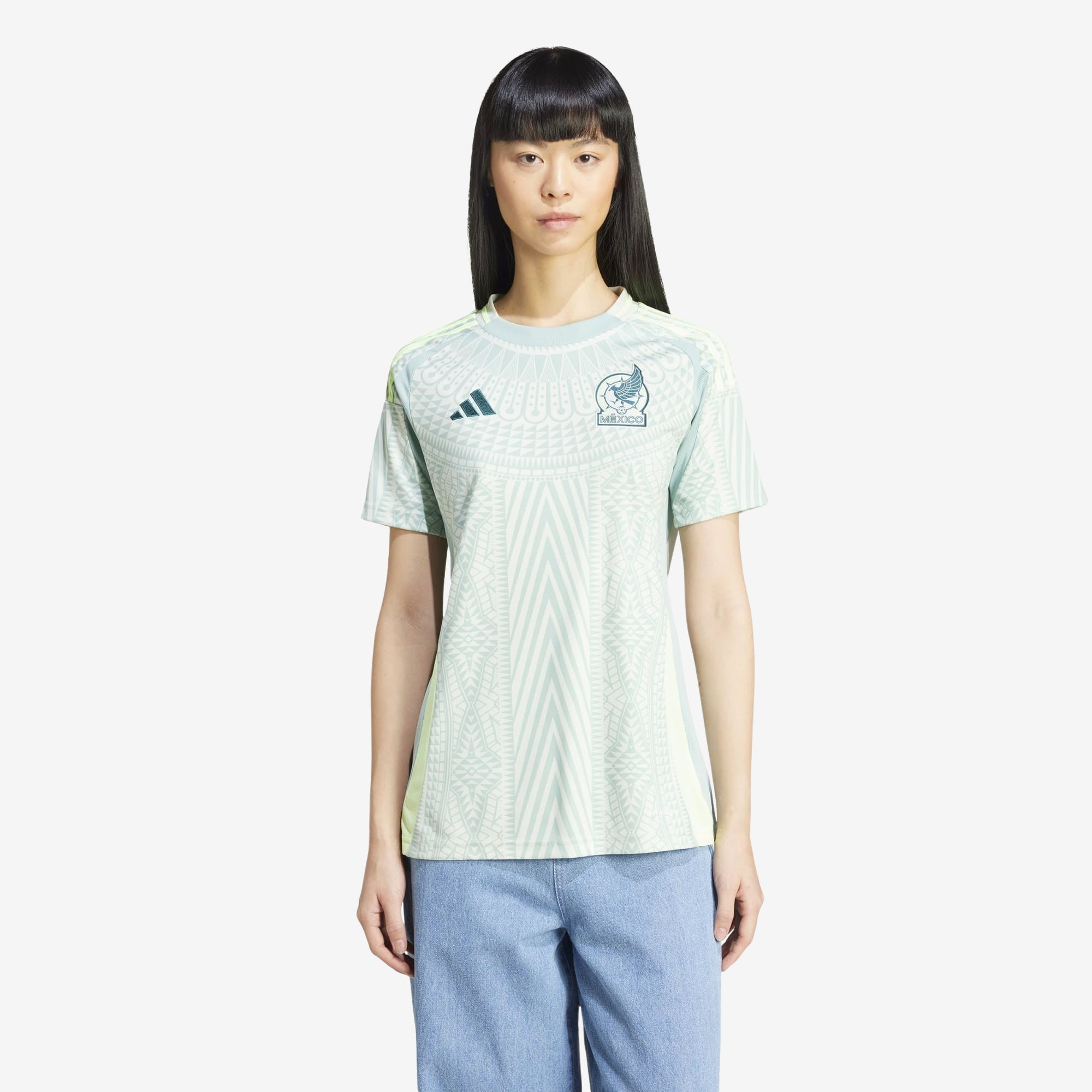 adidas Mexico 2024 Stadium Away Soccer Jersey - Authentic Football Shirt for Men & Women - Perfect for Matches, Training & Fan Support