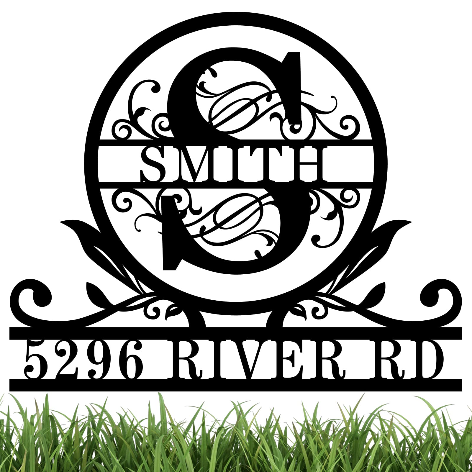 Custom Personalized House Numbers - Outdoor Address Plaques & Signs for Home Exterior - Durable Metal or Wooden Housewarming Gift - Perfect for Front Door, Porch, Mailbox & Curb Appeal