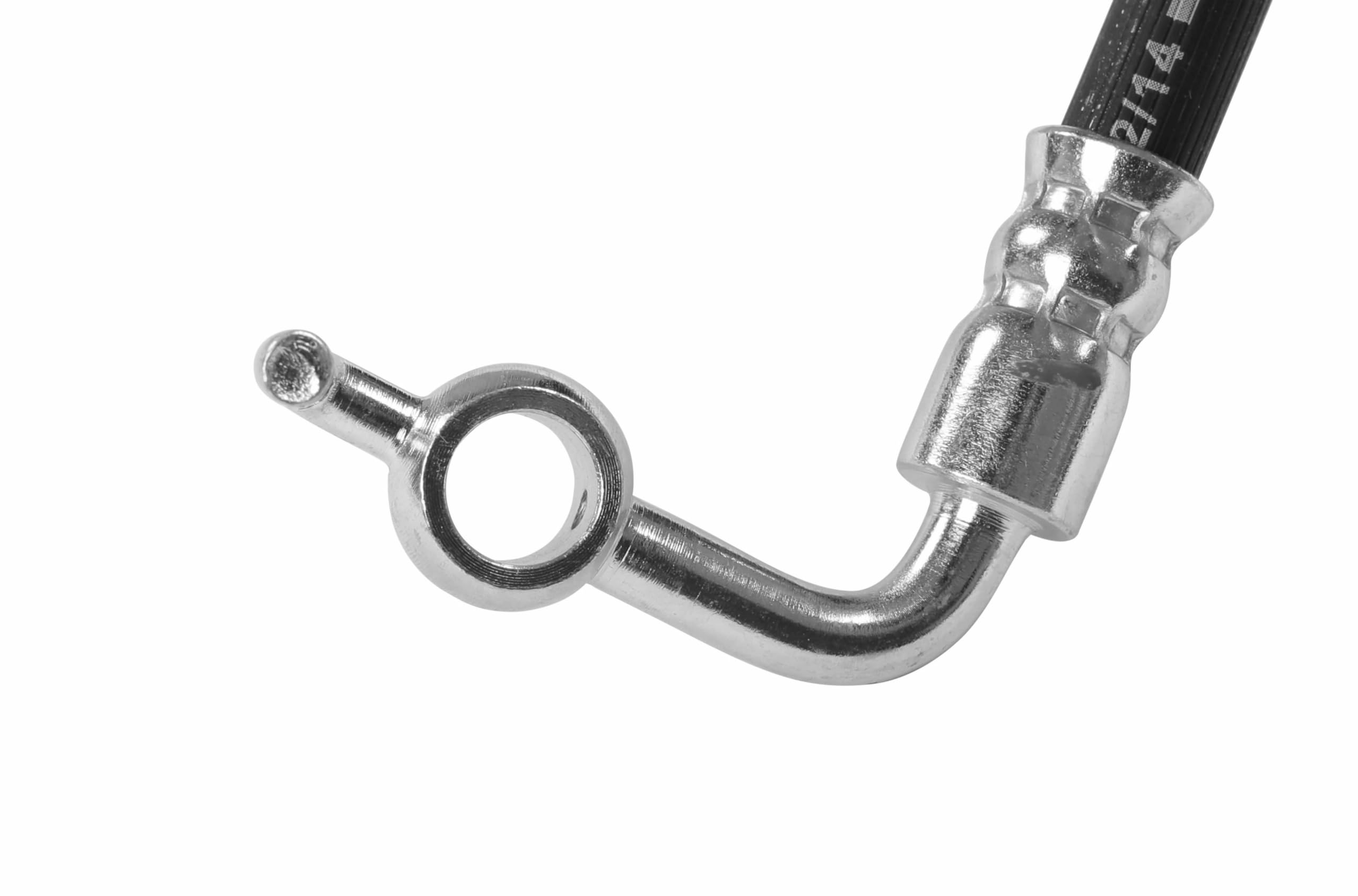 Sunsong 2201783 Brake Hydraulic Hose - High Performance Replacement Brake Line for Cars, Trucks & SUVs - Durable DOT Approved Rubber Hose for Smooth Braking - Ideal for Off-Roading, Towing & Daily Commuting