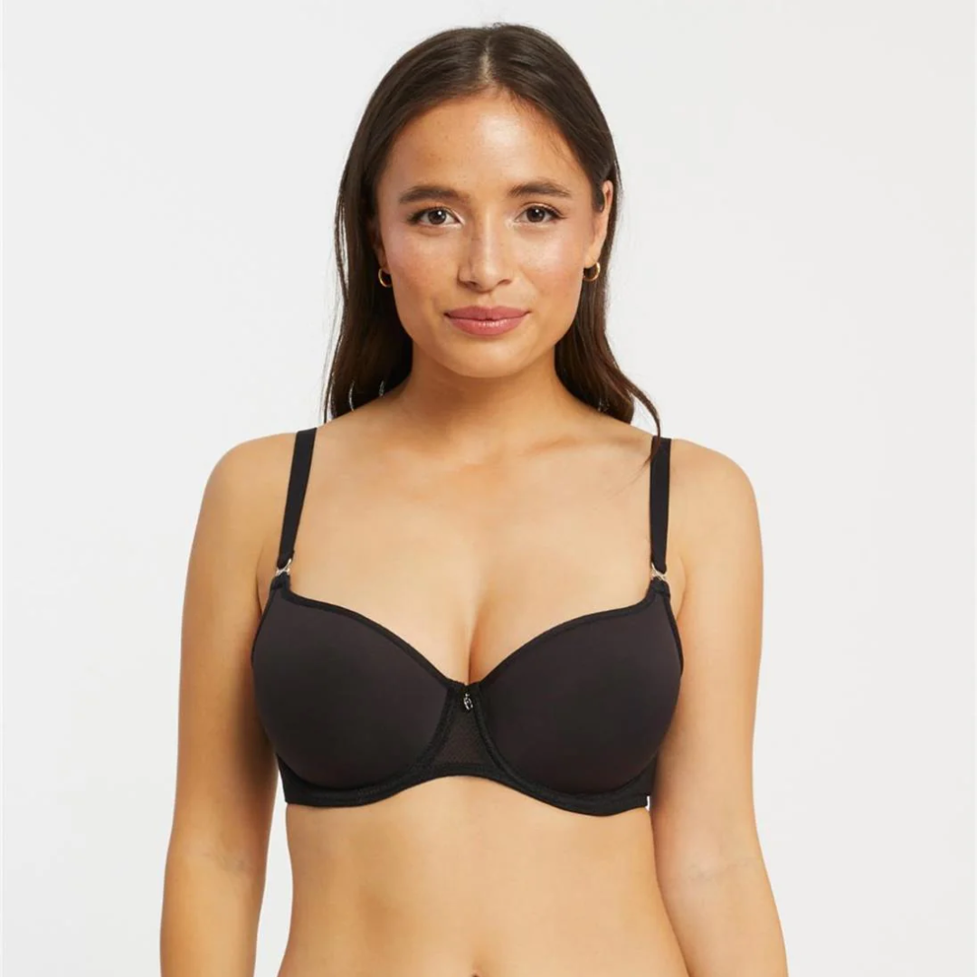 Best Demi Cup Molded T-Shirt Bra for Women - Seamless Comfort, Lift & Support - Perfect for Everyday Wear, Work & Casual Outfits