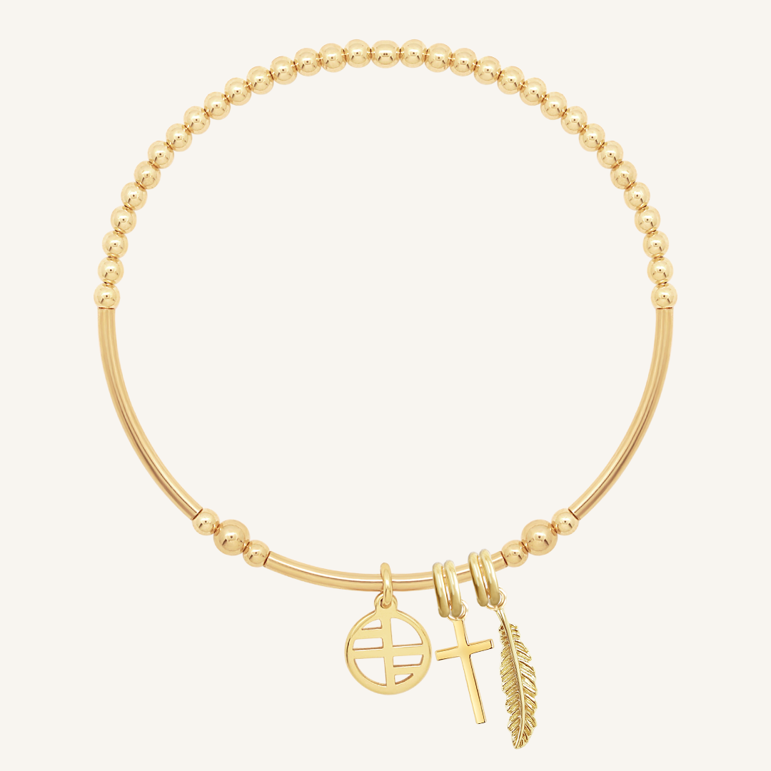Believe Charm Bracelet for Women - Inspirational Jewelry Gift for Birthday, Christmas & Everyday Wear - Trendy Bangle with Motivational Message