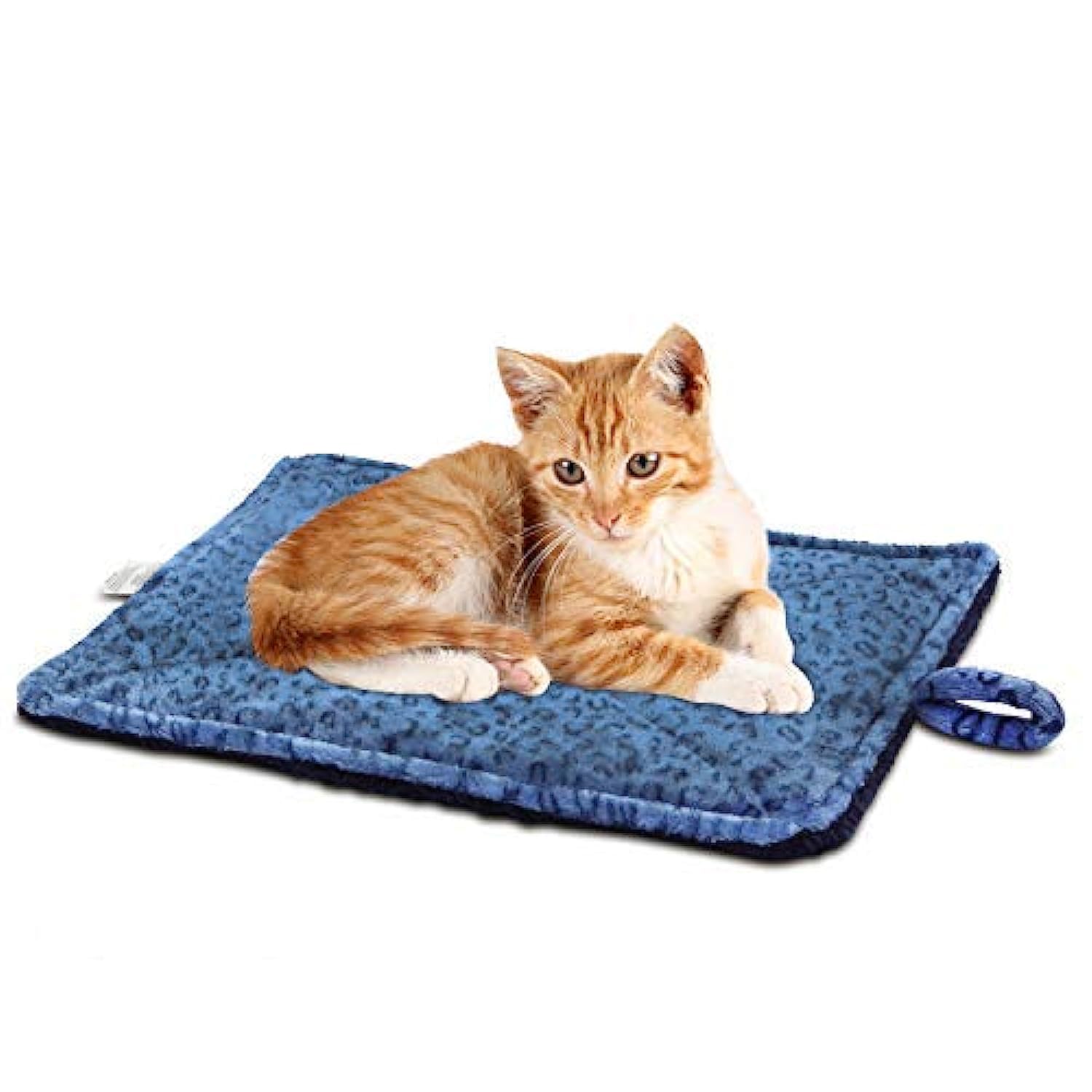 MARUNDA Self-Warming Cat Bed - Super Soft Dog Bed & Crate Blanket with Thermal Heating Pad | Cozy Pet Mat for Winter, Indoor Use & Cold Weather Comfort