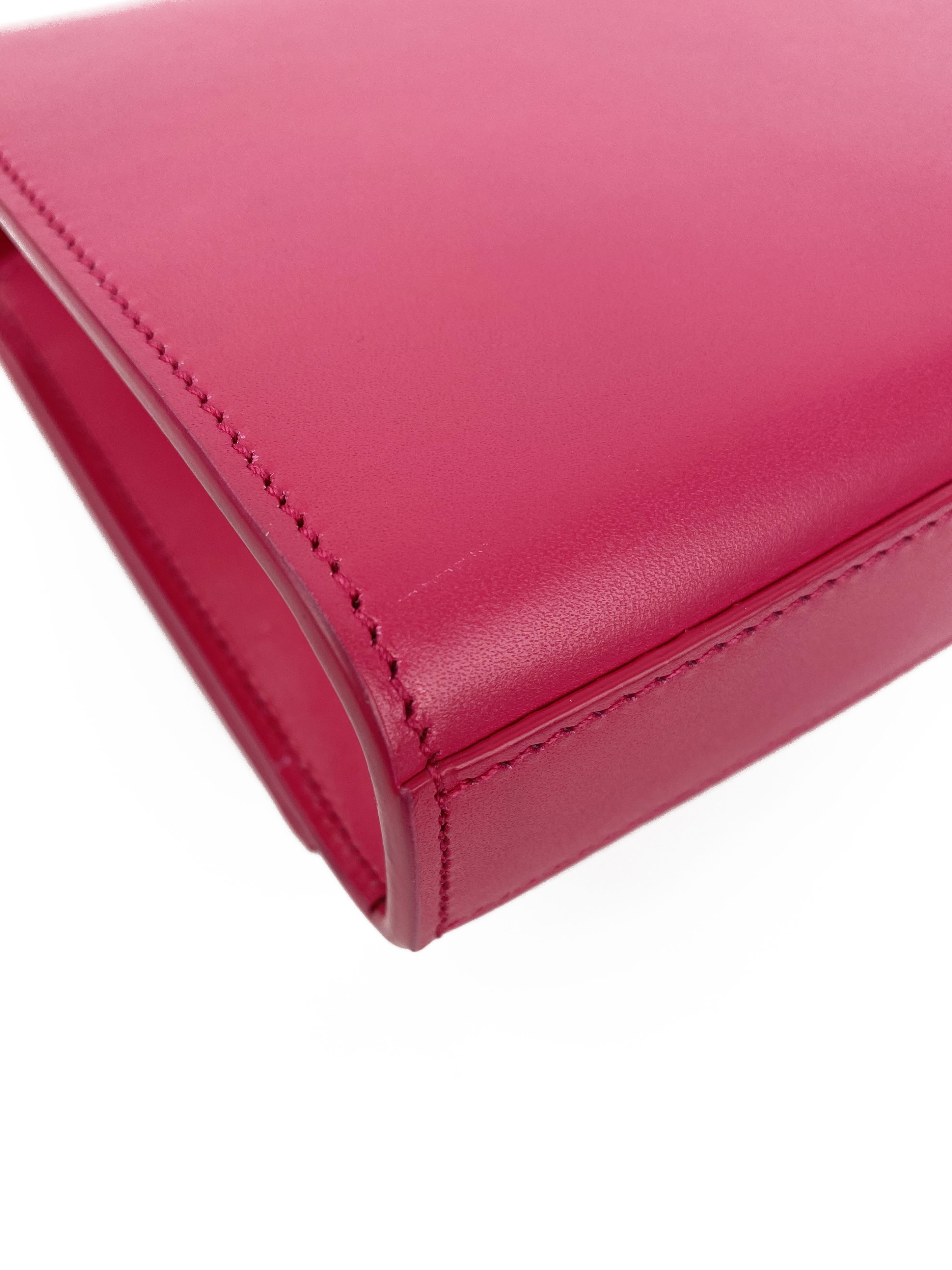 Saint Laurent Small Hot Pink Kate Bag - Luxury Crossbody Purse for Women | Perfect for Evening Parties, Date Nights & Special Occasions