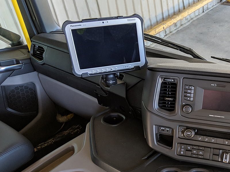 Scania P280 P410 CP28L (2018+) InDash Mount - Heavy Duty Truck Dashboard Mount for Secure GPS & Phone Installation - Perfect for Long Haul Trucking & Fleet Management