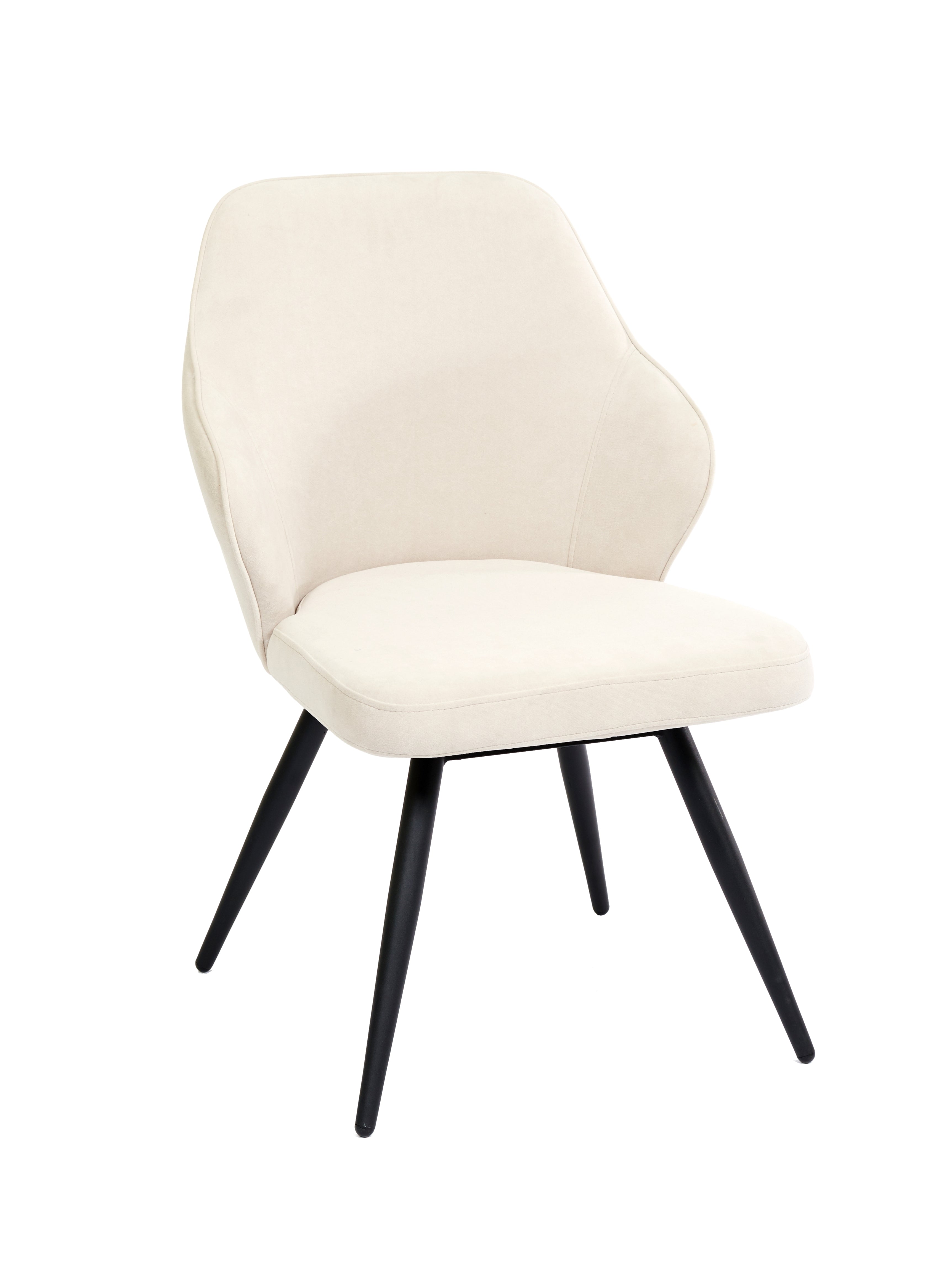 Daphne Chair in Stone - Modern Accent Seating for Living Room, Bedroom & Office - Stylish & Comfortable Home Decor