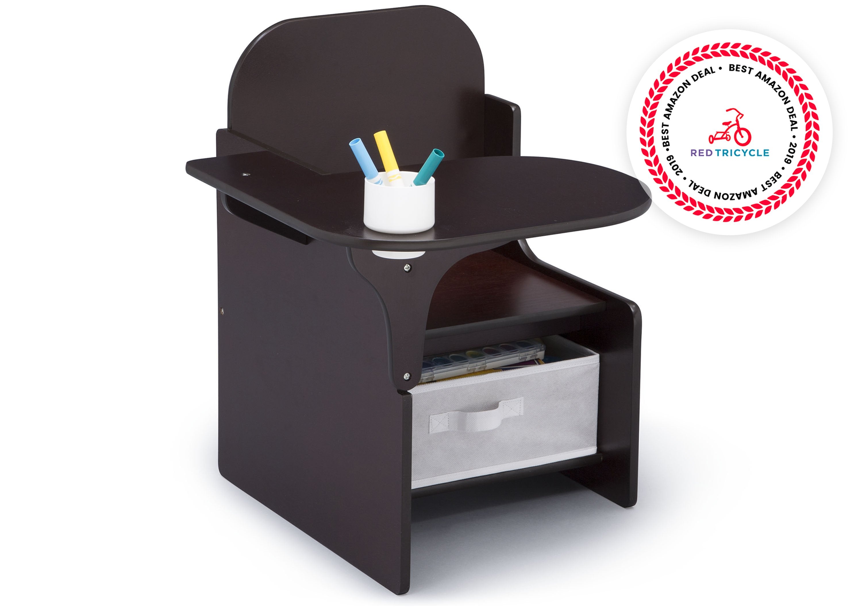 Adjustable MySize Chair Desk for Kids & Adults - Ergonomic Study & Workstation for Home, Office & School - Perfect for Remote Learning & Workspace Setup