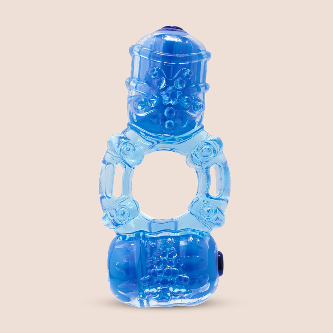 Screaming O Big O 2 Dual Bullet Vibrating Cock Ring for Men - Enhance Pleasure & Performance, Couples Adult Toy for Intimate Moments