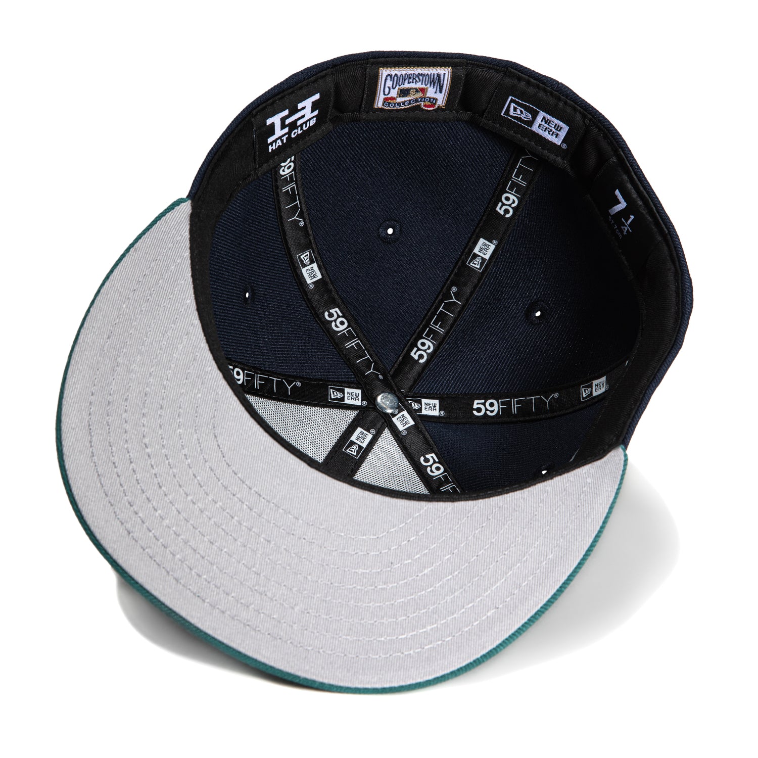 New Era 59Fifty Los Angeles Dodgers 40th Anniversary Patch Winter Forest Script Baseball Cap - Navy, Green, Cardinal - Perfect for Baseball Games, Fan Collections & Winter Outdoor Activities