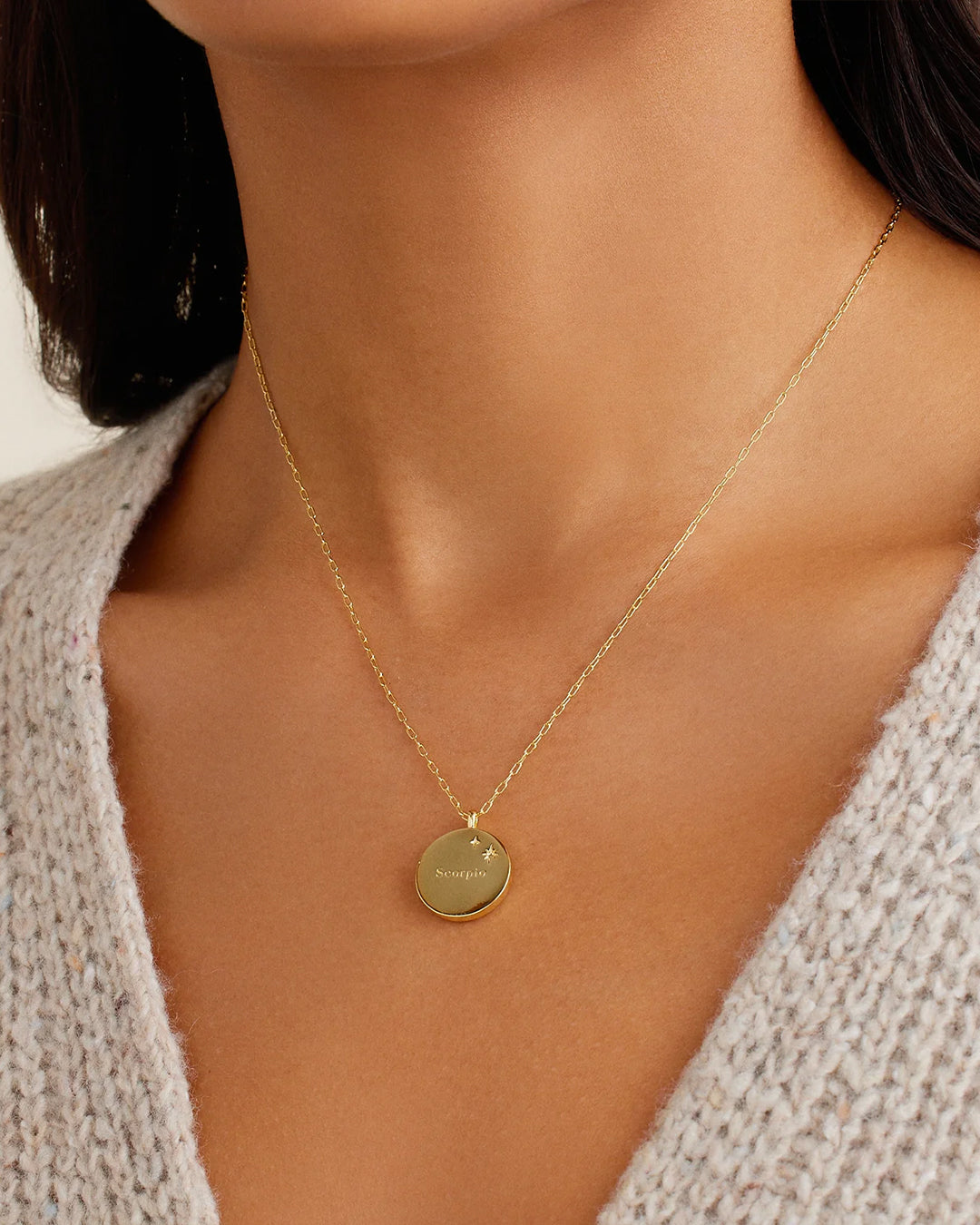 Zodiac Necklace - Personalized Astrology Pendant for Women - Perfect for Birthdays, Gifts & Daily Wear