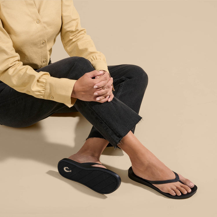 Olukai Lalahi Women's Sandals - Premium Comfort Flip Flops with Arch Support | Beach, Pool & Summer Outdoor Activities