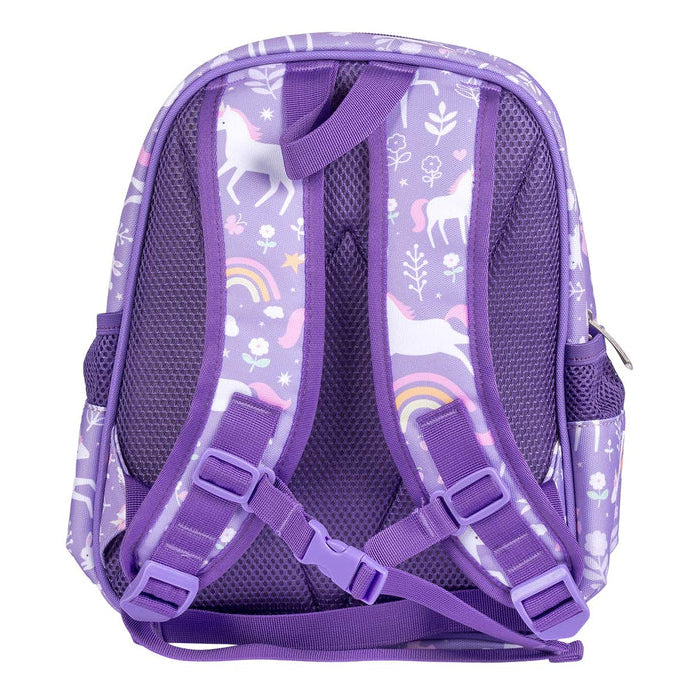 A Little Lovely Company Unicorn Dreams Backpack for Girls - Cute Kids School Bag with Unicorn Print, Perfect for School, Travel & Everyday Use