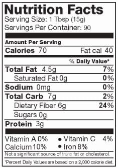 Organic Chia Seeds USDA Certified | Triple Cleaned & Cold Stored in USA | Freshly Harvested 3lb Bag | Perfect for Smoothies, Baking & Healthy Breakfasts