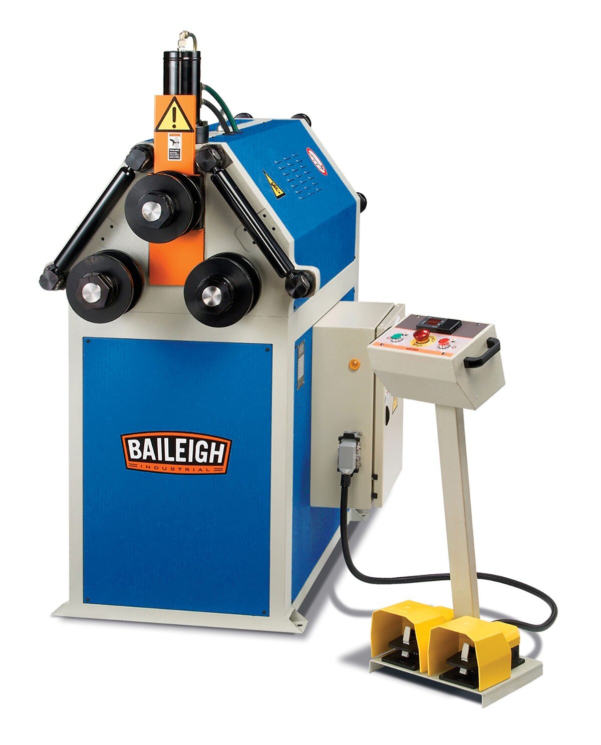 Baileigh Industrial BA9 1006836 Angle Roller R H55 - Professional Metal Bending Tool for Sheet Metal Fabrication, HVAC, and Automotive Repair
