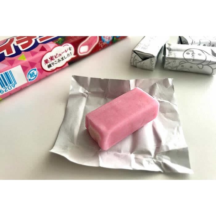 Morinaga Hi-Chew Japanese Soft Candy - Strawberry Flavor (12 Pieces, Pack of 6) | Chewy Fruit Snacks for Office, Travel & School Lunch