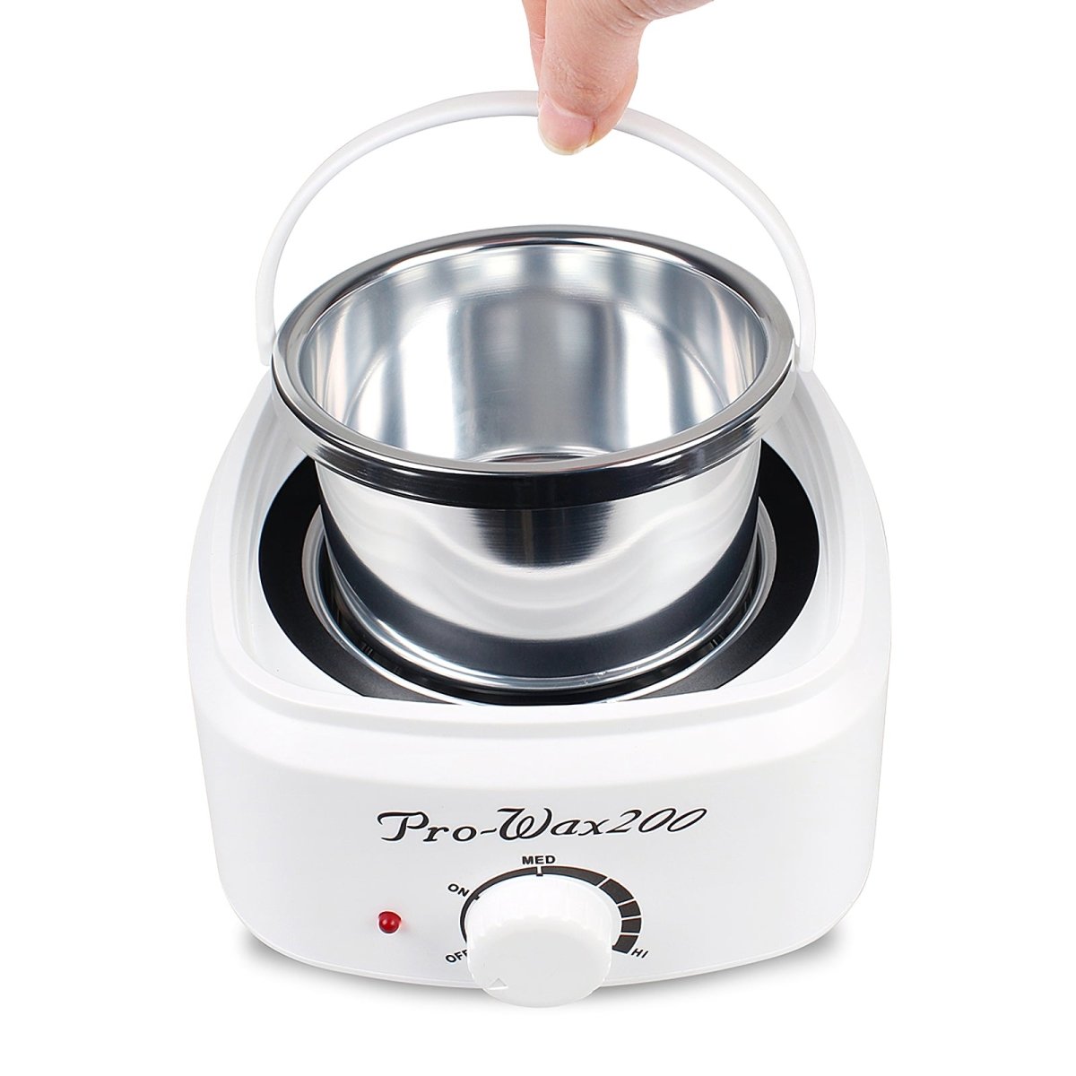 Adjustable Temperature Wax Warmer for Hair Removal - Professional Salon & At-Home Use - Perfect for Legs, Bikini, Face & Body Waxing