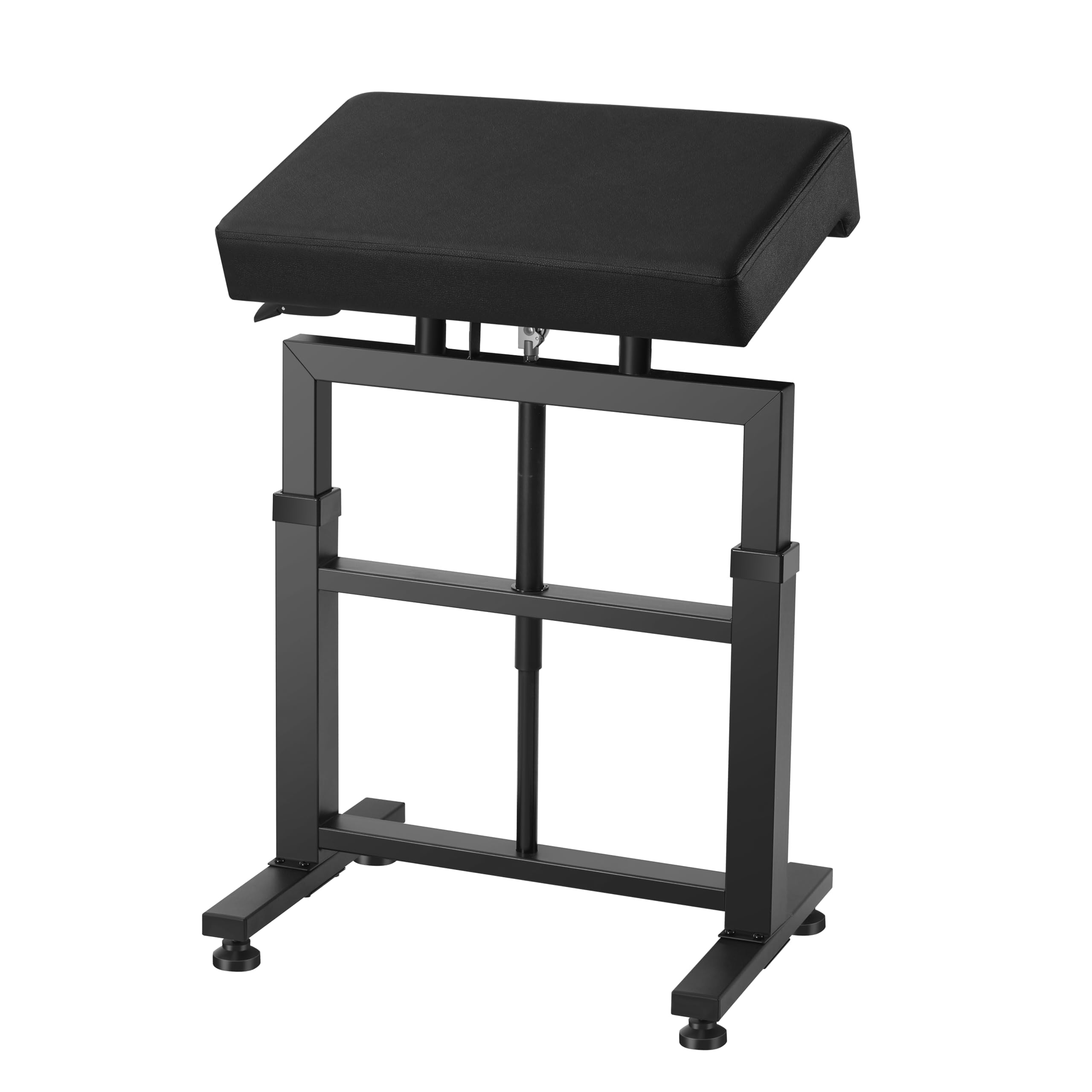 POARMEEY XXL Hydraulic Tattoo Arm Rest Stand - Adjustable Height, Solid Black Design for Professional Tattoo Artists | Perfect for Tattoo Studios, Home Use & Mobile Tattoo Services