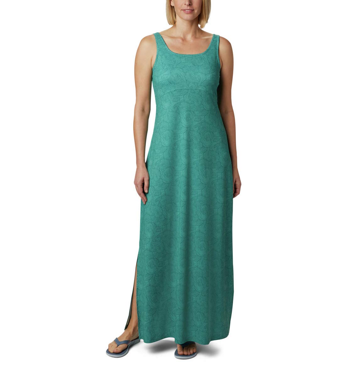 Columbia Women's Freezer Maxi Dress - Lightweight, Breathable & UPF Sun Protection for Summer, Beach & Outdoor Activities