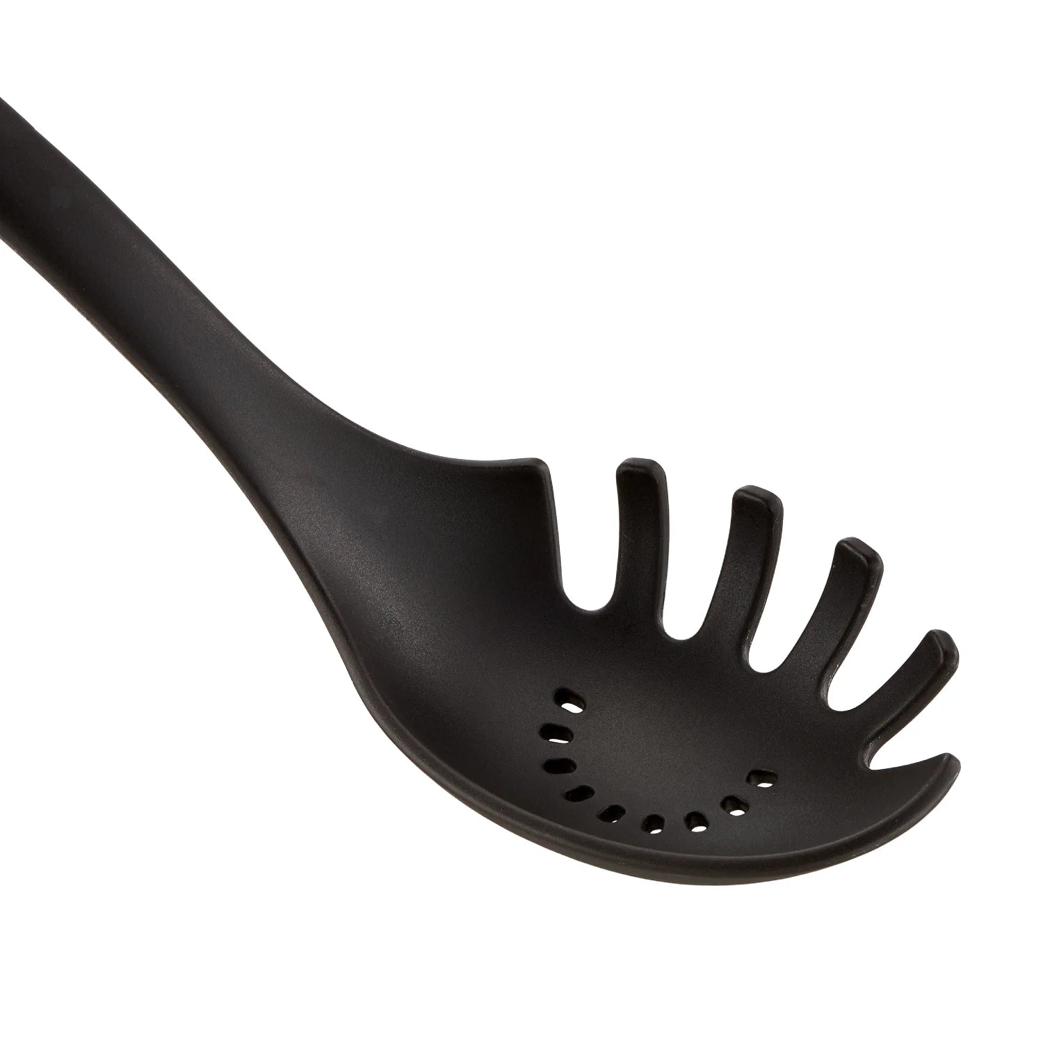 Tefal Ingenio Nylon Pasta Spoon K2060214 - Heat-Resistant Cooking Utensil for Spaghetti, Macaroni & More - Perfect for Non-Stick Pans, Boiling Pots & Serving Dishes