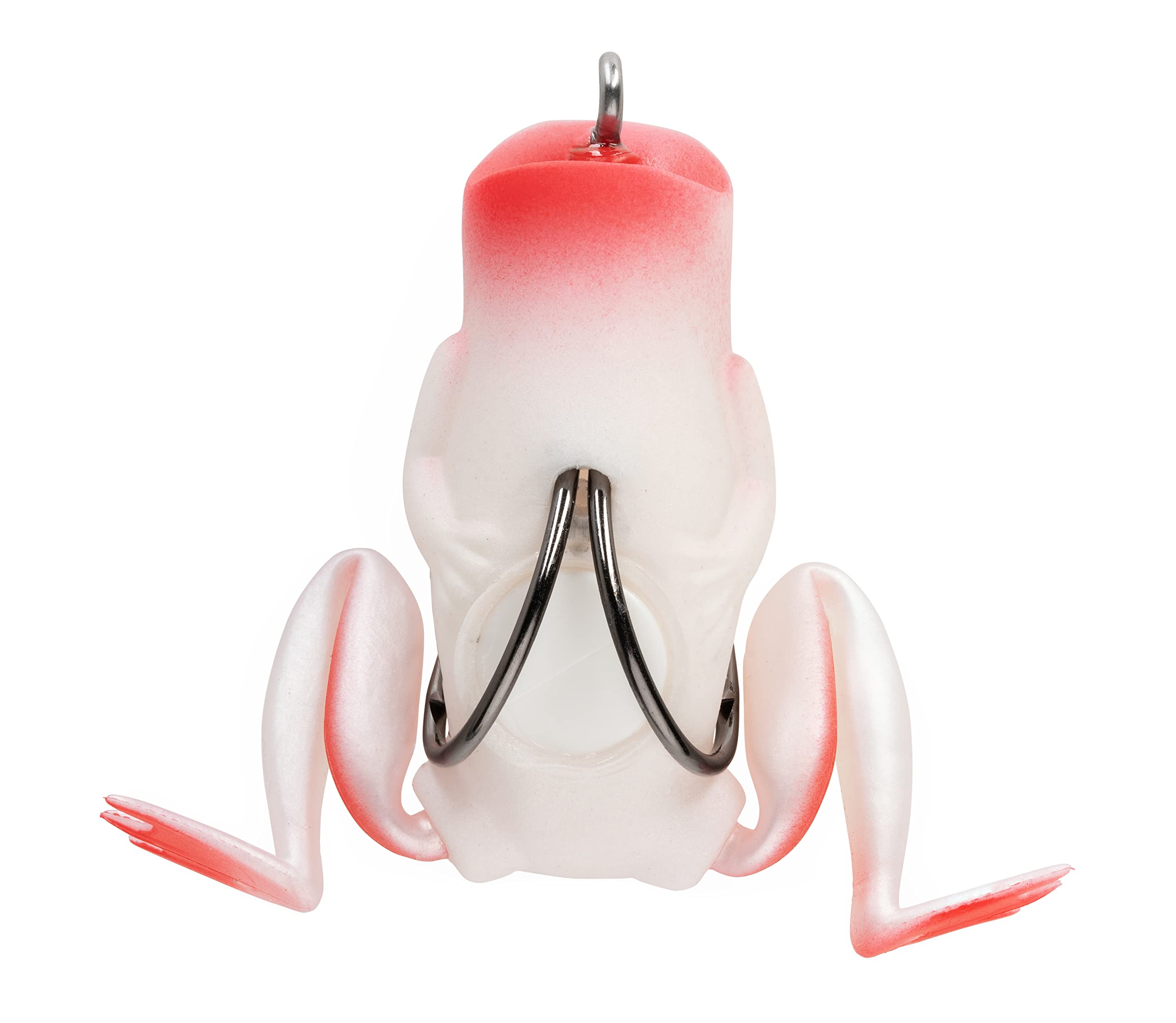 Lunkerhunt Frog Fishing Lure 1/4oz - Topwater Bass Bait with Weedless Hooks & Hollow Body Design - Perfect for Bass, Trout, Pike Fishing in Lakes, Ponds, and Weedy Areas