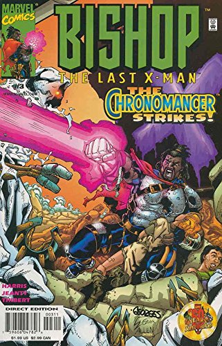 Bishop The Last X-Man #3 - Marvel Comics Superhero Graphic Novel - Collectible Comic Book for X-Men Fans & Collectors - Perfect for Gifts, Displays & Comic Book Collections