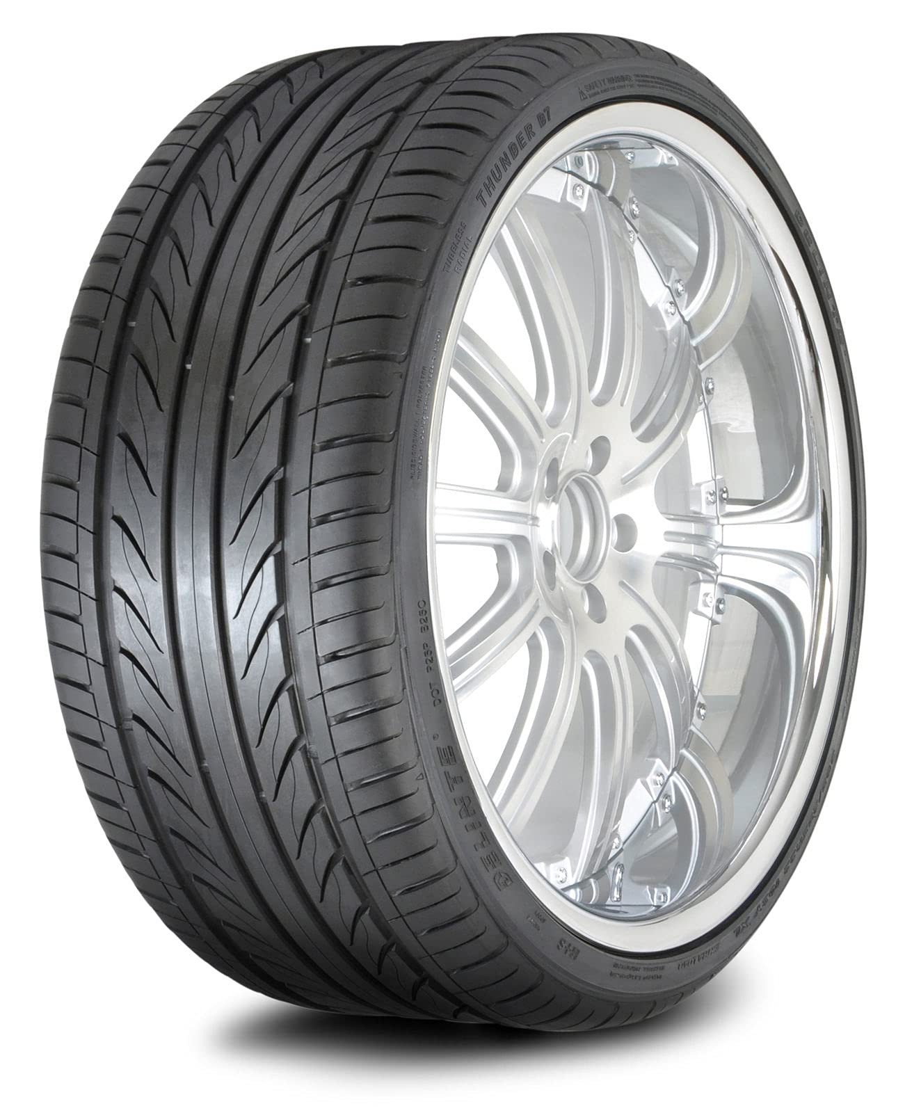 Delinte D7 High Performance Radial Tire - 245/40R20 99W XL Speed Rated for Sports Cars & Luxury Sedans | All-Season Traction for Highway & City Driving