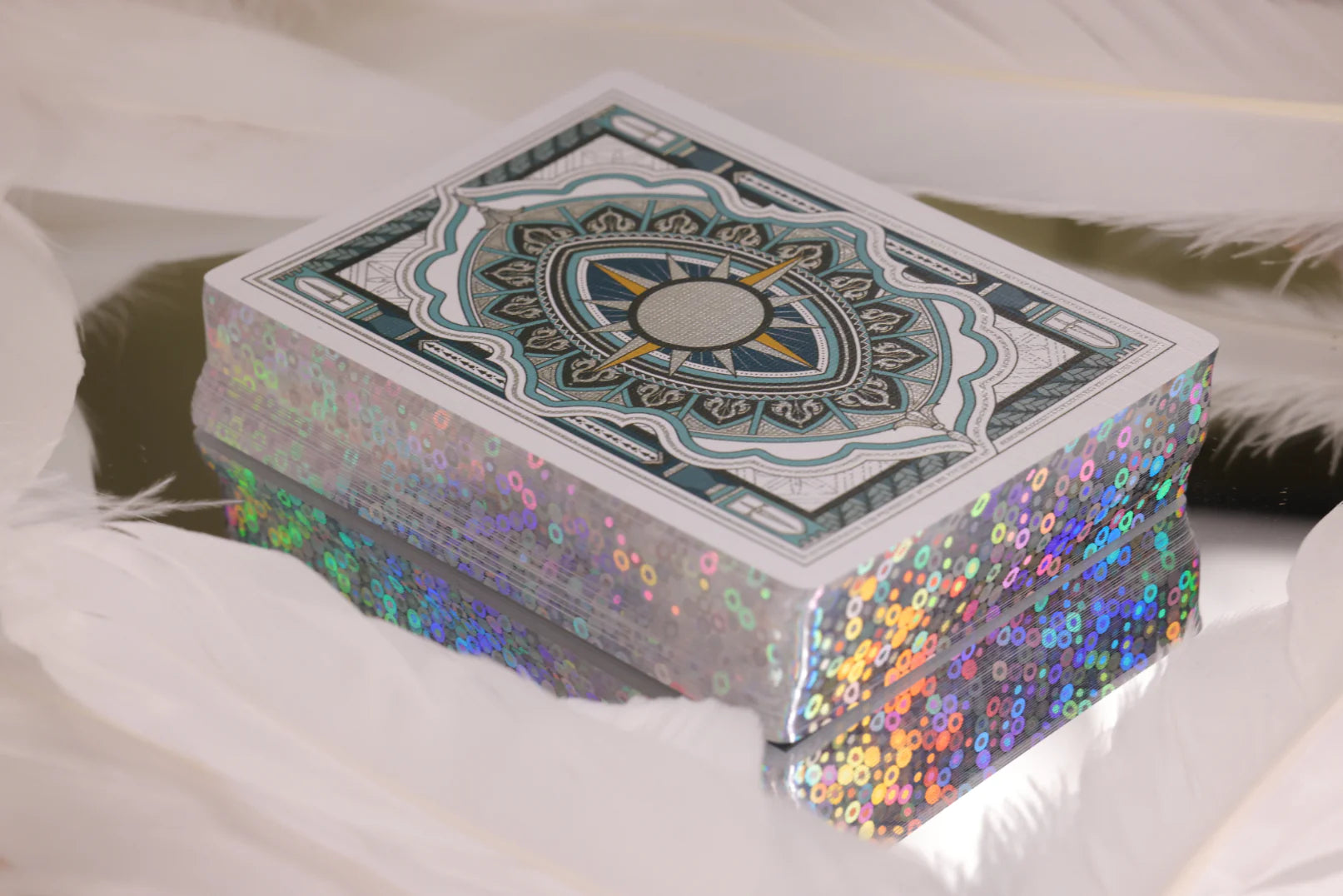 1001 Nights 3D Aurora Playing Cards - Premium Signature Edition Deck for Magic Tricks, Poker Games & Collectors | Unique Gift for Card Enthusiasts