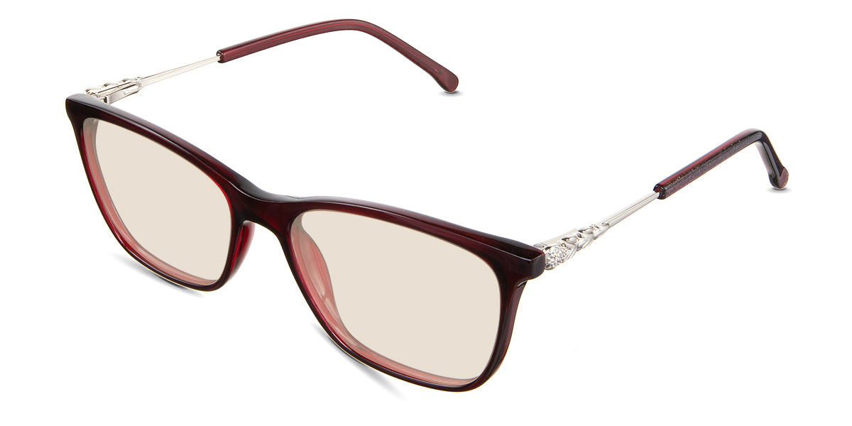 ELLE Women's Prescription Tinted Glasses - Stylish & UV Protection for Work, Driving & Outdoor Activities