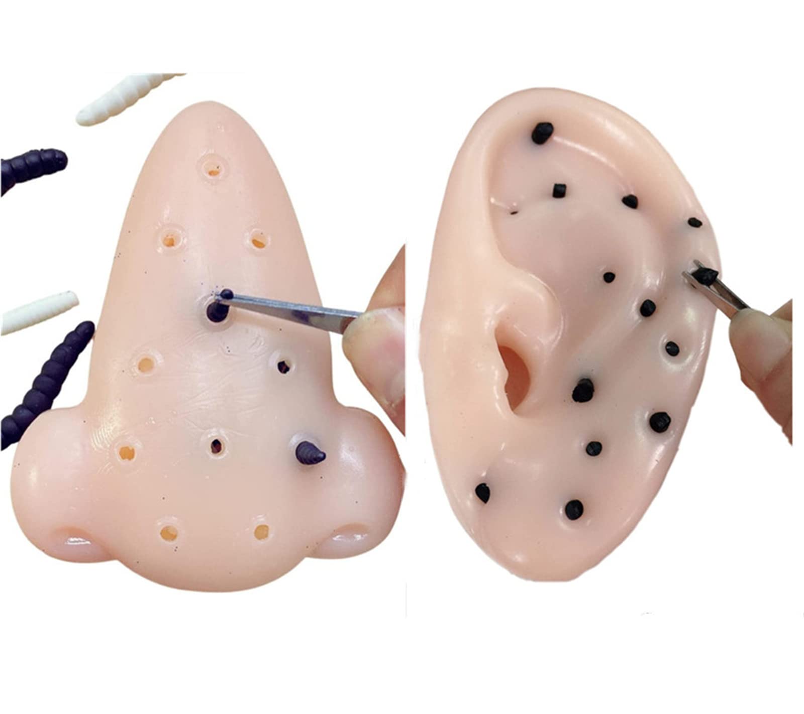 LangShaw 2PCS Pimple Popping Toy - Blackhead Remover & Stress Relief Game for Kids & Adults - Funny Acne Squeeze Trick Toy to Relieve Anxiety - Perfect for Office, Home & Travel Stress Relief