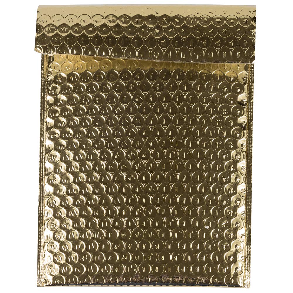Gold Metallic Bubble Padded Envelopes 6.25x9.5