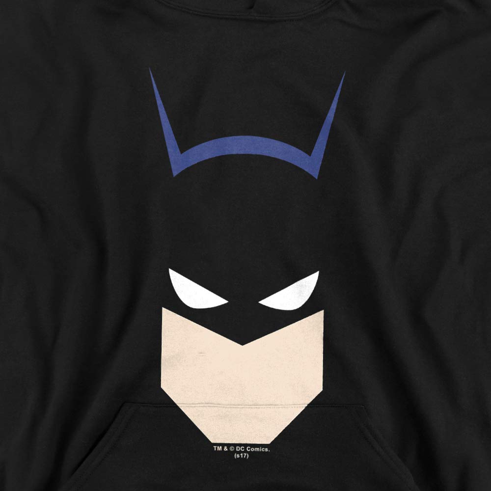 Trevco Batman Bat Head Unisex Youth Pullover Hoodie - Soft & Comfortable for Kids & Teens - Perfect for Halloween, Cosplay & Casual Wear