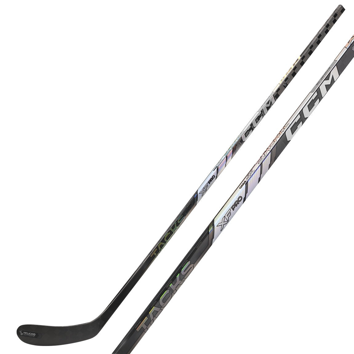 CCM Tacks XF Pro Hockey Stick for Junior Players - Lightweight & Durable Composite Hockey Stick for Youth Ice Hockey Training & Games