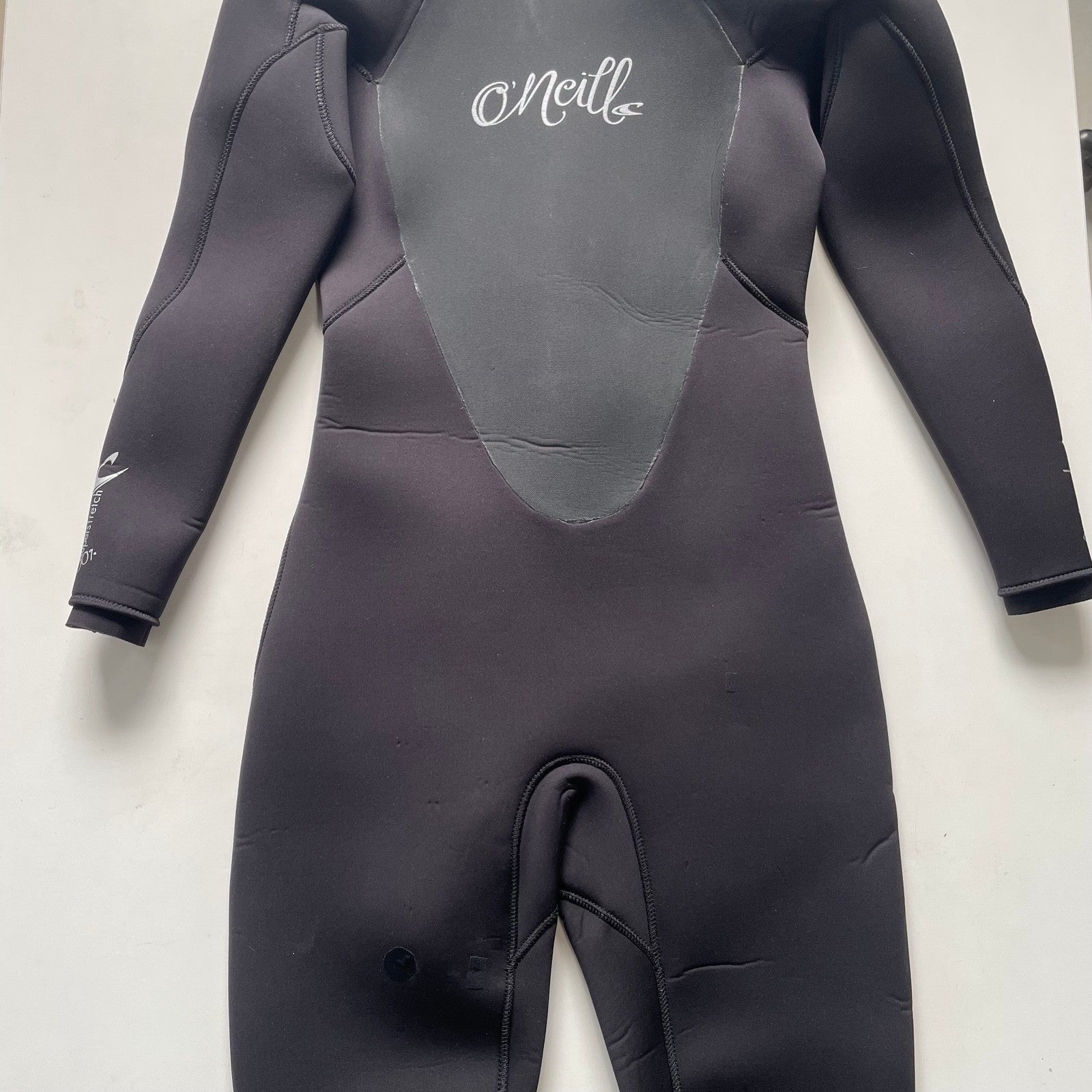 O'Neill Women's EPIC CT 4/3mm Back Zip Wetsuit - Black, Size 8S (Repaired) | Surfing, Diving & Water Sports Gear
