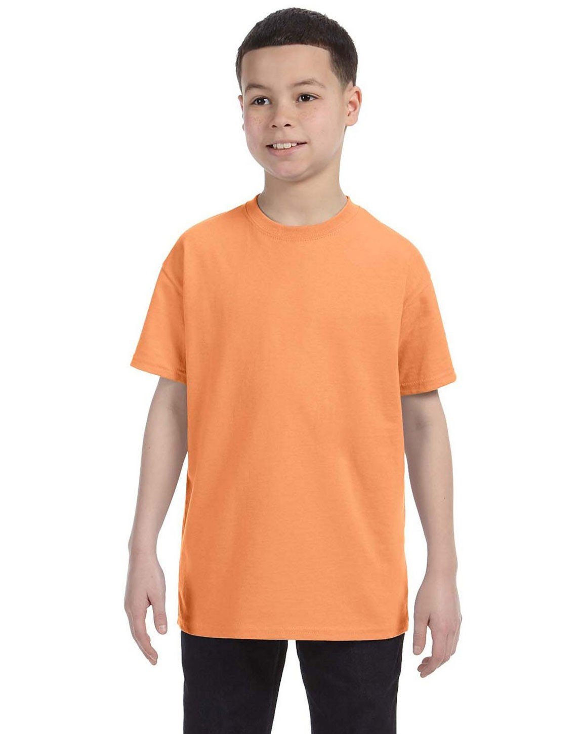 Gildan Boys' Casual T-Shirts - Soft Cotton Short Sleeve Tees for Kids - Perfect for Everyday Wear, School & Play